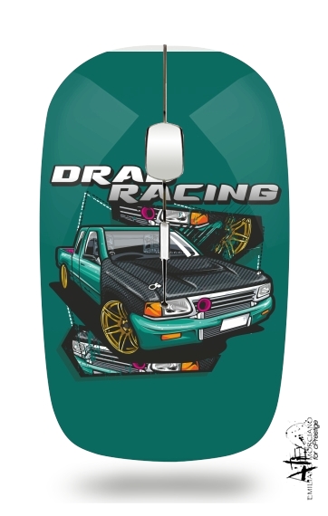  Drag Racing Car voor Draadloze optische muis met USB-ontvanger