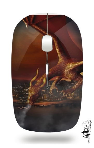  Dragon Attack voor Draadloze optische muis met USB-ontvanger