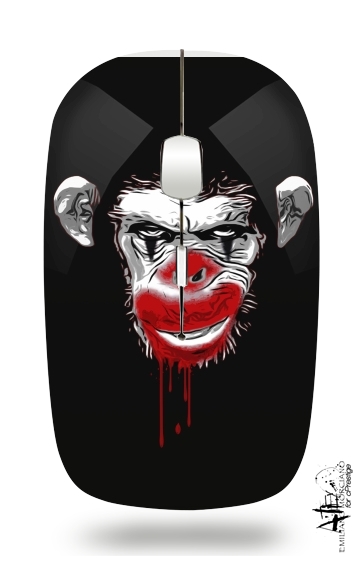  Evil Monkey Clown voor Draadloze optische muis met USB-ontvanger