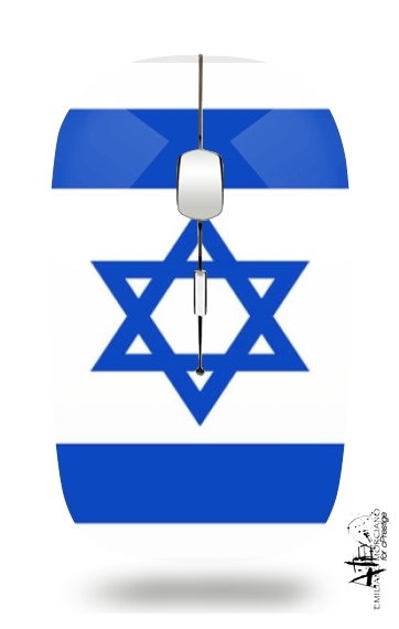  Flag Israel voor Draadloze optische muis met USB-ontvanger