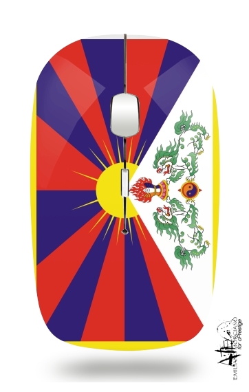  Flag Of Tibet voor Draadloze optische muis met USB-ontvanger