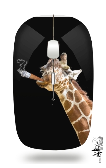  Girafe smoking cigare voor Draadloze optische muis met USB-ontvanger