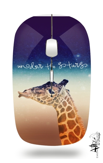  Giraffe Love - Right voor Draadloze optische muis met USB-ontvanger