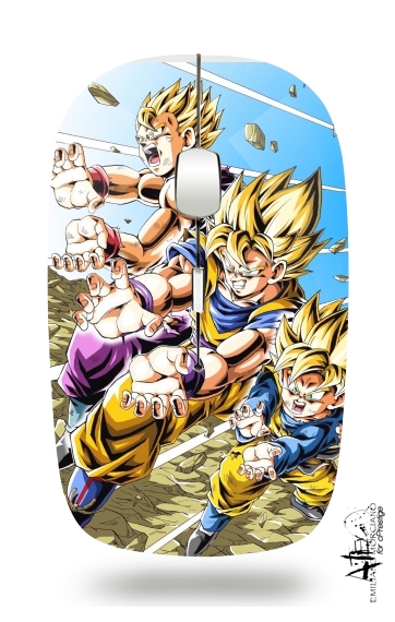  Goku Family voor Draadloze optische muis met USB-ontvanger