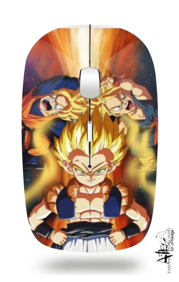  Gotenks Gohan x Trunks fusion voor Draadloze optische muis met USB-ontvanger