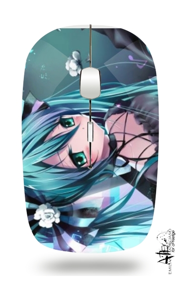  Hatsune Miku Sadness voor Draadloze optische muis met USB-ontvanger