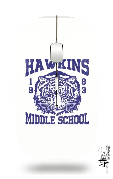  Hawkins Middle School University voor Draadloze optische muis met USB-ontvanger