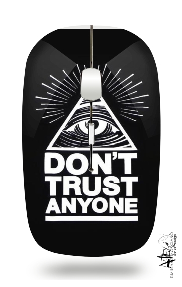  Illuminati Dont trust anyone voor Draadloze optische muis met USB-ontvanger