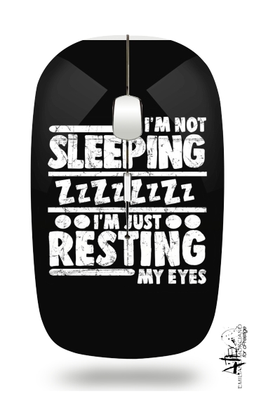  im not sleeping im just resting my eyes voor Draadloze optische muis met USB-ontvanger