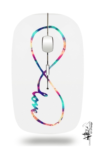  Infinity Love (White) voor Draadloze optische muis met USB-ontvanger