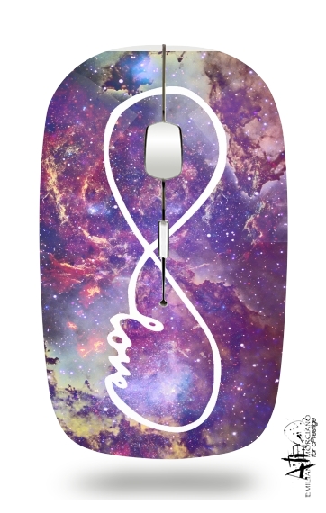  Infinity Love Galaxy voor Draadloze optische muis met USB-ontvanger