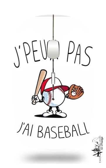  Je peux pas j'ai Baseball voor Draadloze optische muis met USB-ontvanger