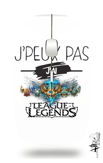  Je peux pas jai league of legends voor Draadloze optische muis met USB-ontvanger