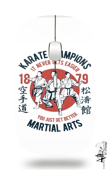  Karate Champions Martial Arts voor Draadloze optische muis met USB-ontvanger