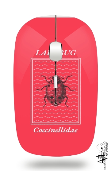  Ladybug Coccinellidae voor Draadloze optische muis met USB-ontvanger