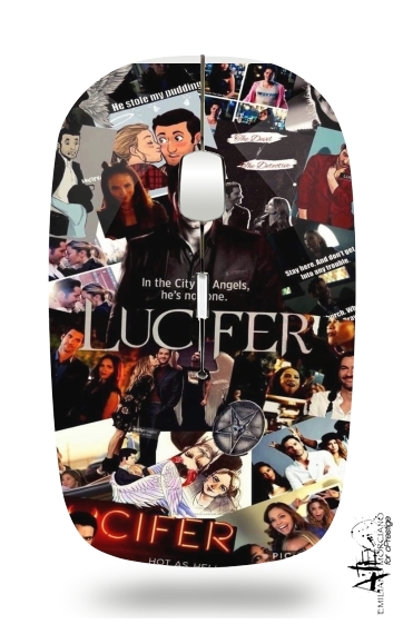  Lucifer Collage voor Draadloze optische muis met USB-ontvanger