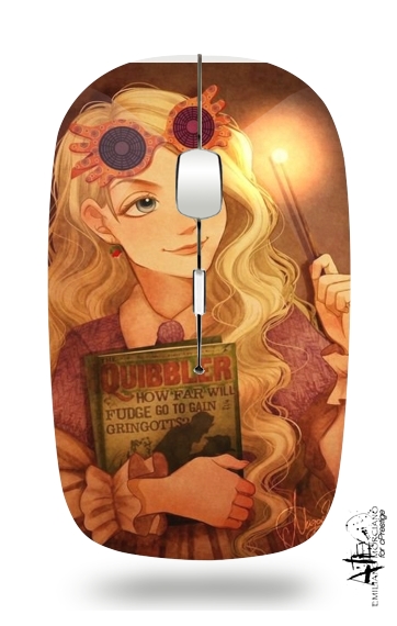  Luna Lovegood Art Painting voor Draadloze optische muis met USB-ontvanger