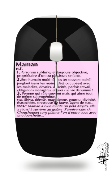  Maman definition dictionnaire voor Draadloze optische muis met USB-ontvanger