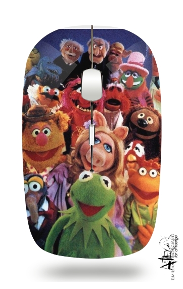  muppet show fan voor Draadloze optische muis met USB-ontvanger