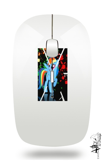  My little pony Rainbow Dash voor Draadloze optische muis met USB-ontvanger