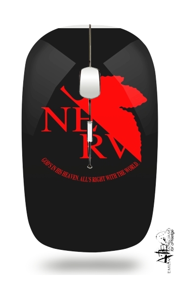  Nerv Neon Genesis Evangelion voor Draadloze optische muis met USB-ontvanger