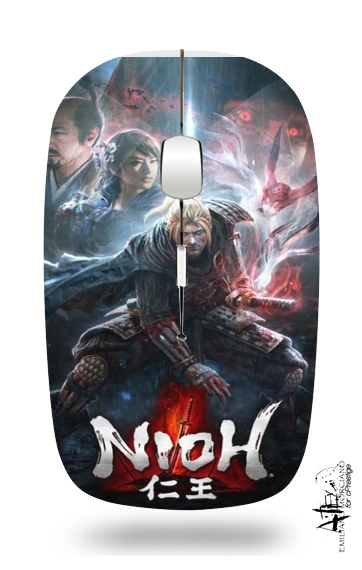  Nioh Fan Art voor Draadloze optische muis met USB-ontvanger