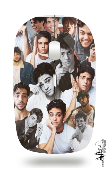  Noah centineo collage voor Draadloze optische muis met USB-ontvanger