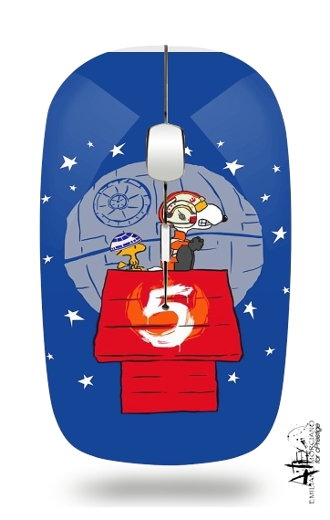  Peanut Snoopy x StarWars voor Draadloze optische muis met USB-ontvanger