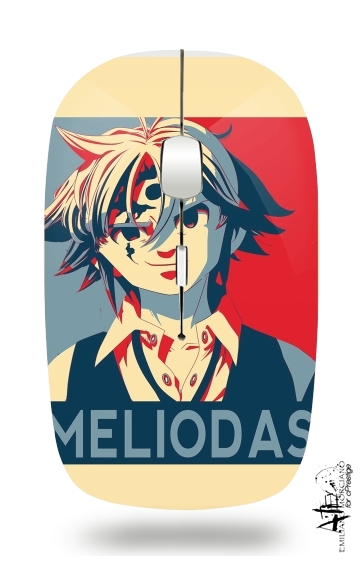  Propaganda Meliodas Demon Tatoo voor Draadloze optische muis met USB-ontvanger