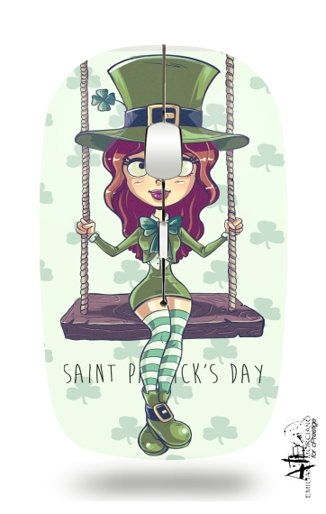  Saint Patrick's Girl voor Draadloze optische muis met USB-ontvanger