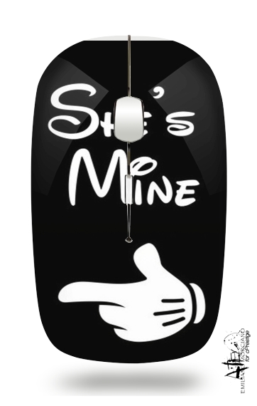  She's mine - in Love voor Draadloze optische muis met USB-ontvanger