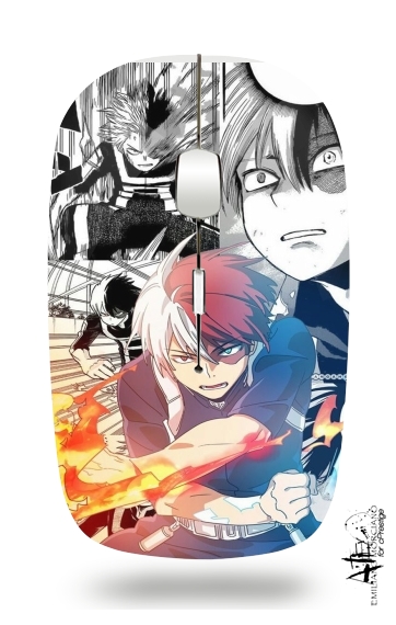  shoto todoroki scanArt voor Draadloze optische muis met USB-ontvanger