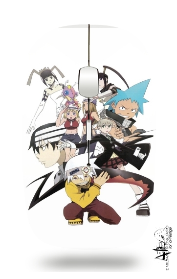  Soul Eater Manga voor Draadloze optische muis met USB-ontvanger