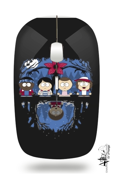  Stranger Things X South Park voor Draadloze optische muis met USB-ontvanger