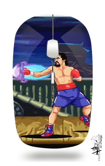  Street Pacman Fighter Pacquiao voor Draadloze optische muis met USB-ontvanger