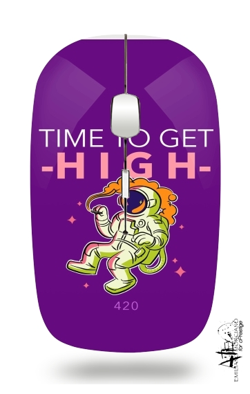  Time to get high WEED voor Draadloze optische muis met USB-ontvanger