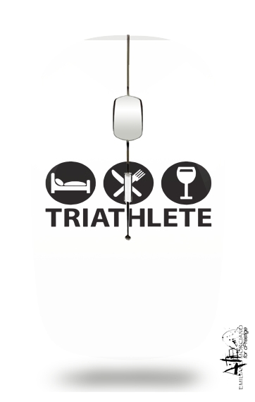  Triathlete Apero du sport voor Draadloze optische muis met USB-ontvanger