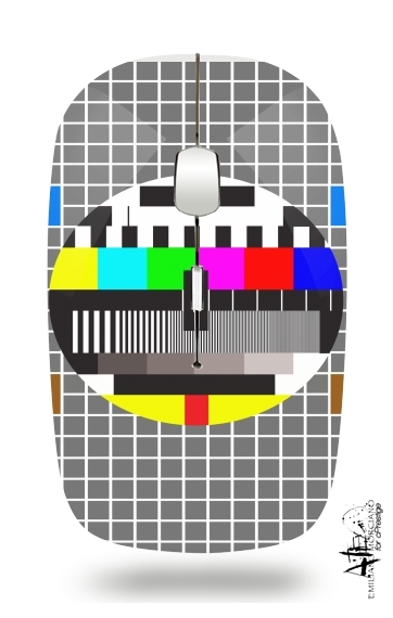  tv test screen voor Draadloze optische muis met USB-ontvanger