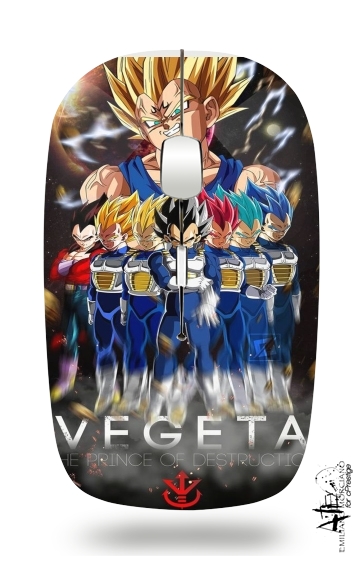  Vegeta Prince of destruction voor Draadloze optische muis met USB-ontvanger