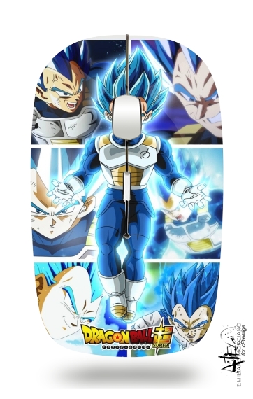  Vegeta SSJ Blue voor Draadloze optische muis met USB-ontvanger