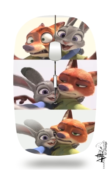  Zootopia Selfy voor Draadloze optische muis met USB-ontvanger