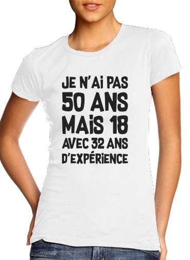  50 ans Cadeau anniversaire voor Vrouwen T-shirt