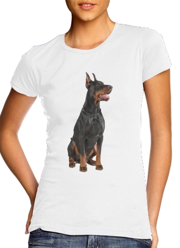  Adult Doberman voor Vrouwen T-shirt