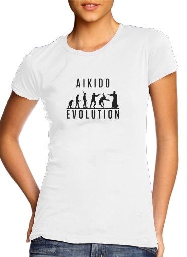  Aikido Evolution voor Vrouwen T-shirt