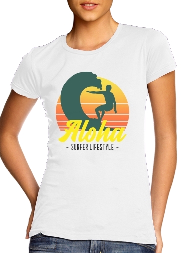  Aloha Surfer lifestyle voor Vrouwen T-shirt