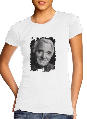  Aznavour Hommage Fan Tribute voor Vrouwen T-shirt