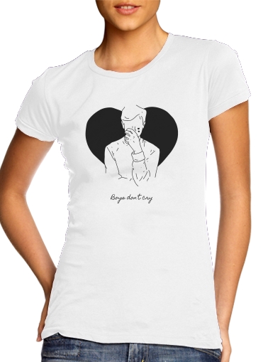  Boys dont cry voor Vrouwen T-shirt