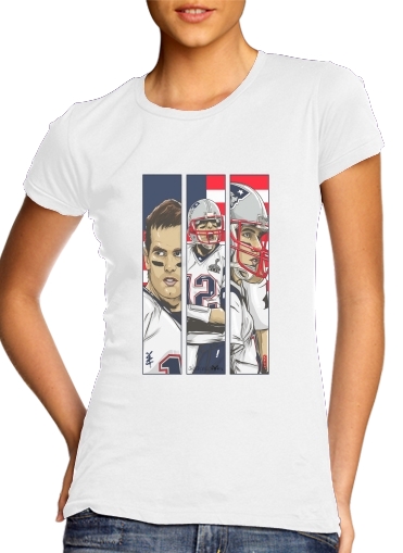  Brady Champion Super Bowl XLIX voor Vrouwen T-shirt