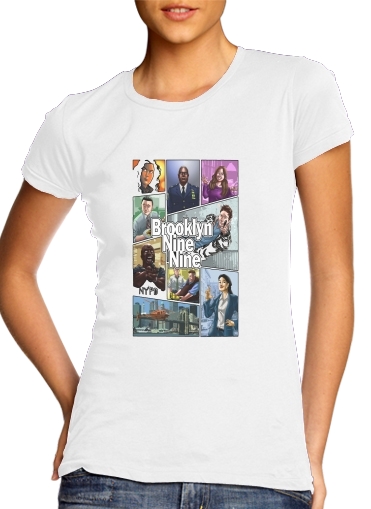  Brooklyn Nine nine Gta Mashup voor Vrouwen T-shirt