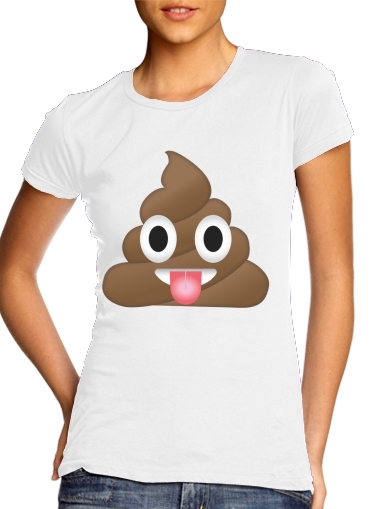  Caca Emoji voor Vrouwen T-shirt